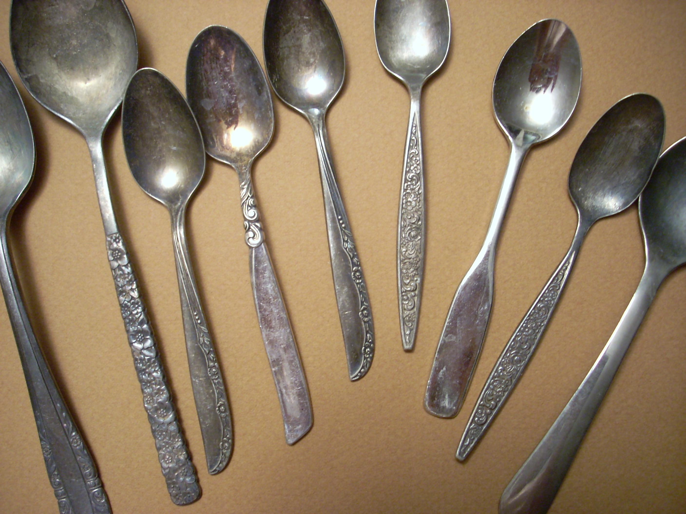 Silver spoon ring tutorial In2